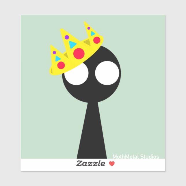 Shadow World - King “ hello there” - vinyl sticker (Sheet)