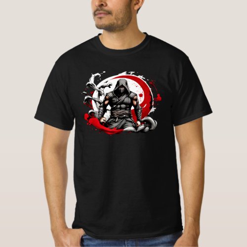 Shadowblade Sentinel The Ninja Warriors Quest T_Shirt