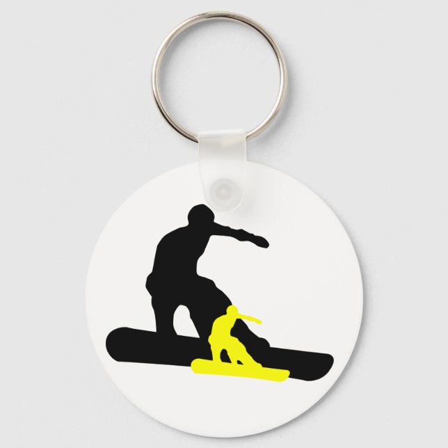 shadowboarder. keychain (Front)