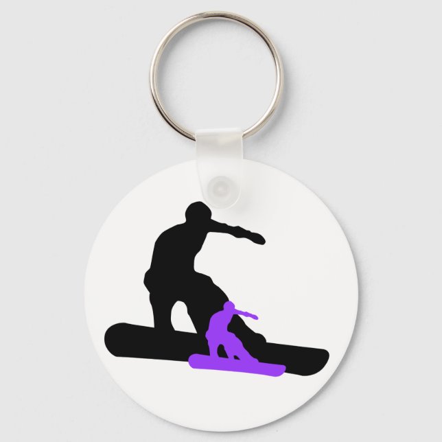 shadowboarder. keychain (Front)