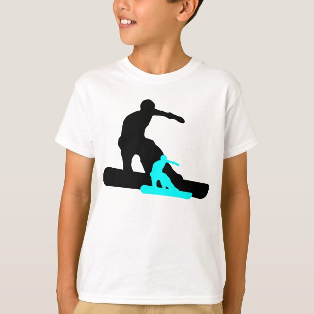 shadowboarder : teal : T-Shirt (Front)