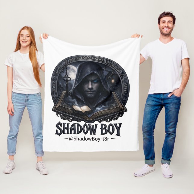 shadowboy fleece blanket (In Situ)