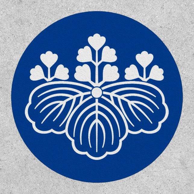 Shadowed paulownia with 5-3 blooms patch (Front)