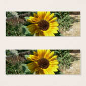 Shadowed Sunflower Bookmark (Front & Back)