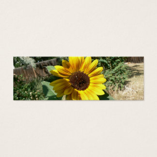 Shadowed Sunflower Bookmark