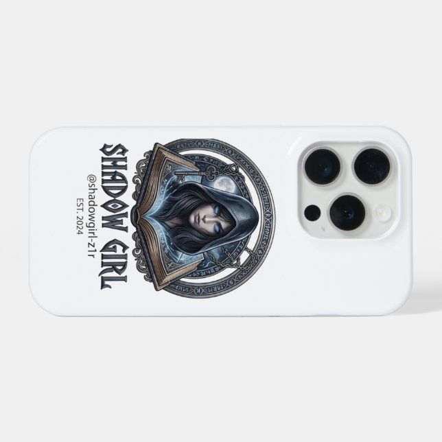 shadowgirl iPhone case (Back Horizontal)