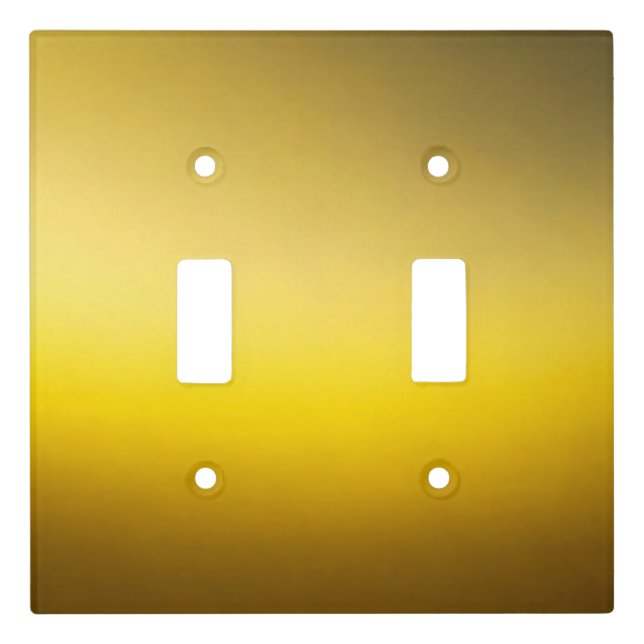 Shadowgold Light Switch Cover (Front)