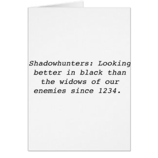 Shadowhunters Cards