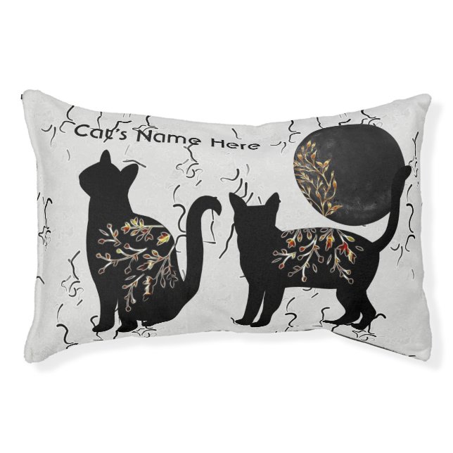 Shadowing Moon CAT  Pet Bed (Front)