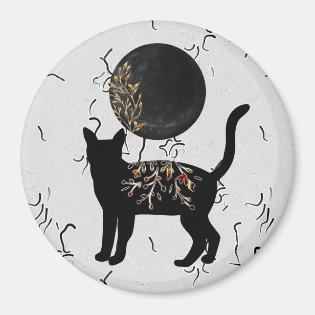 Shadowing Moon Magnet (Front)