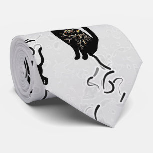 Shadowing Moon Neck Tie