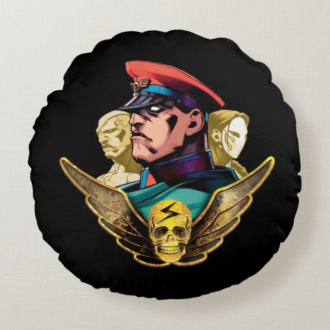 Shadowloo 2 round pillow (Front)