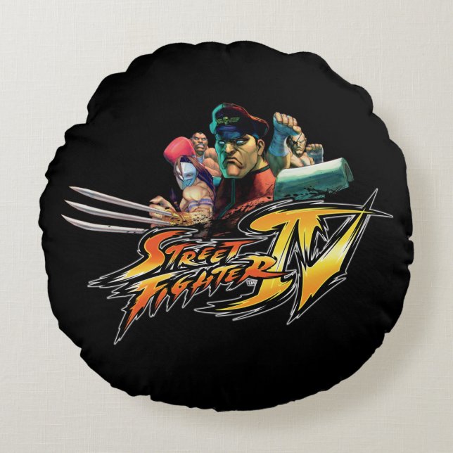 Shadowloo 2 round pillow (Front)