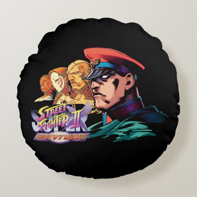 Shadowloo Round Pillow (Front)