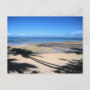 Shadows Chasing Low TIde Postcard