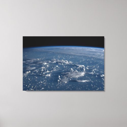 Shadows From Clouds Across The Philippine Sea Canvas Print