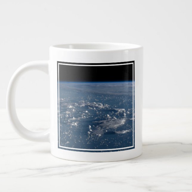 Shadows From Clouds Across The Philippine Sea Giant Coffee Mug (Left)
