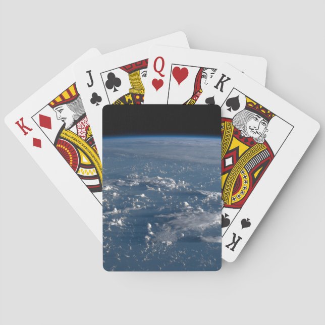 Shadows From Clouds Across The Philippine Sea Poker Cards (Back)