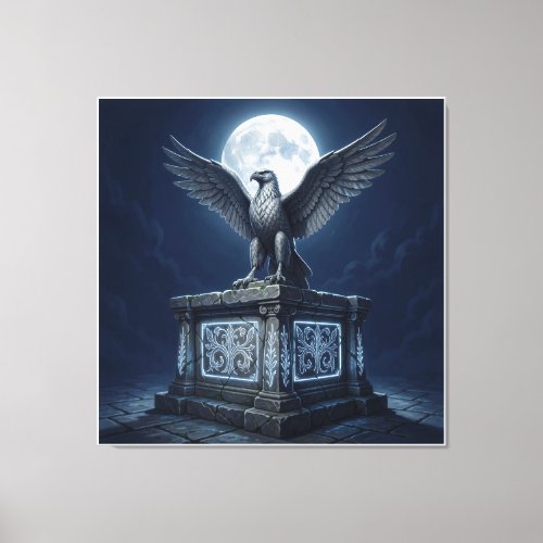 Shadows of the Ancestral Altar Canvas Print