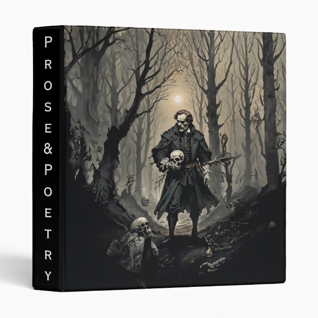 Shadows of the Past Gothic Tales 3 Ring Binder (Front/Spine)