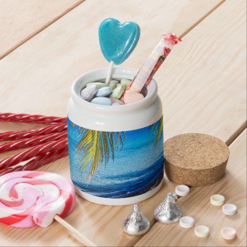 Shadows on the beach candy jar