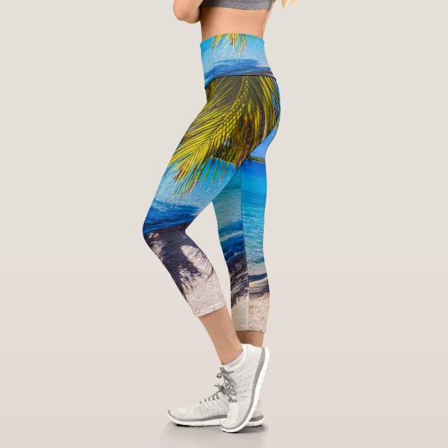 Shadows on the beach capri leggings (Left)