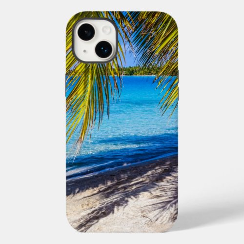 Shadows on the beach Case_Mate iPhone 14 plus case