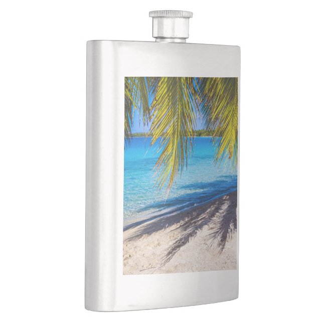 Shadows on the beach flask (Right)