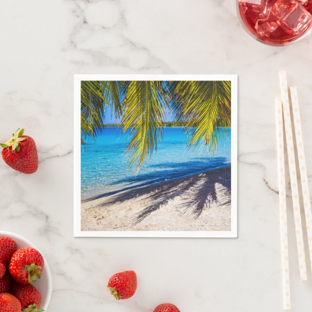 Shadows on the beach napkins (Insitu)
