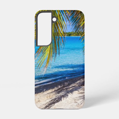 Shadows on the beach samsung galaxy s22 case