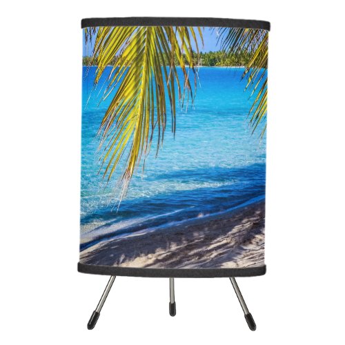 Shadows on the beach tripod lamp