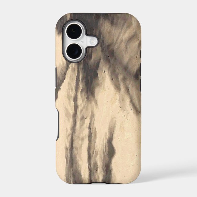 Shadows on the Sand Iphone Case (Back)