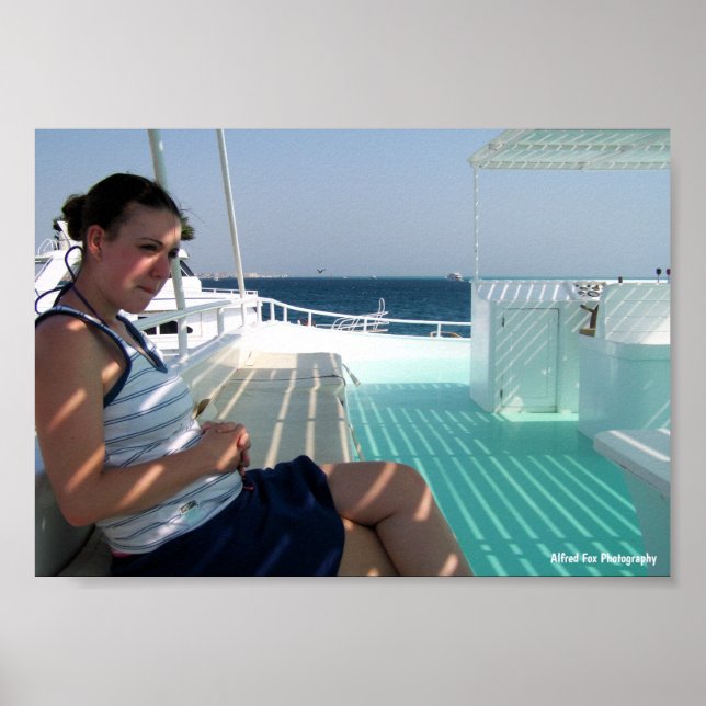Shadows on the Sun Deck Poster (Front)