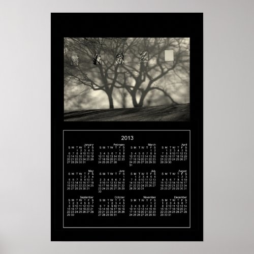 Shadows  Reflections 2013 Calendar Print