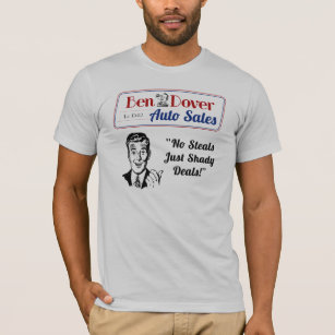Used Car Sman Clothing Zazzle Shady Deals Funny Used Car Sman Shirts