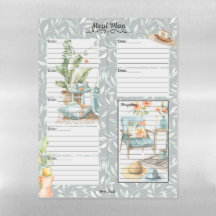 Shady Lady 7 Day Meal Planner 