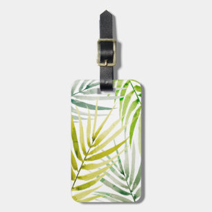 Shady Palms Luggage Tag