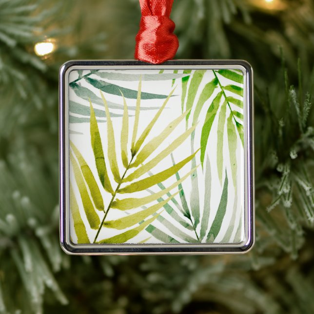 Shady Palms Metal Ornament (Tree)