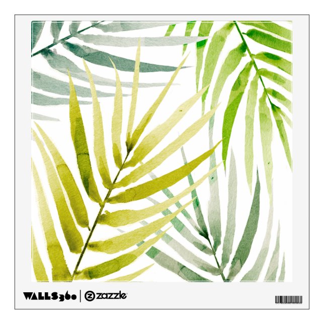 Shady Palms Wall Decal (Front)