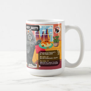 SHADY SKETTI Chow Art Muse Recipe Coffee Mug
