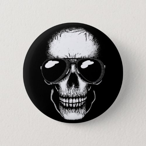 Shady Skull Button