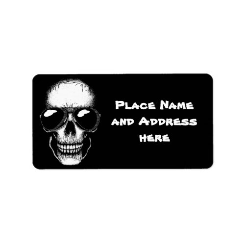 Shady Skull Label
