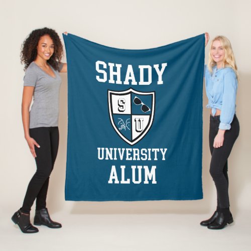 Shady University Alum gossip sunglasses ocean blue Fleece Blanket