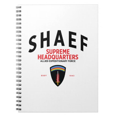 SHAEF Supreme Headquarters Notebook