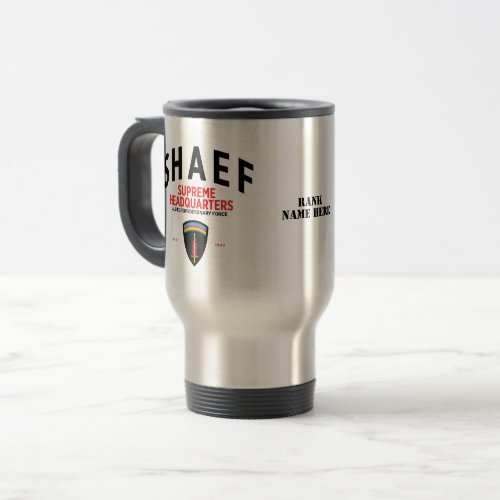 SHAEF Supreme Headquarters Travel Mug