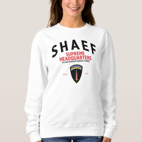 SHAEF Supreme Headquarters Women Sweatshirt