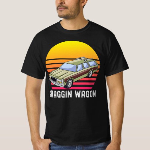 Shaggin Wagon Vintage Station Wagon T_Shirt