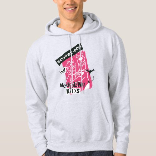 Shaggy and Scooby_Doo Meddling Kids Punk Outline Hoodie