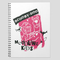 Shaggy and Scooby-Doo Meddling Kids Punk Outline Notebook