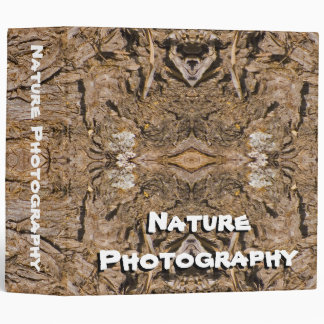 Shaggy Bark Juniper Photograph 3 Ring Binder